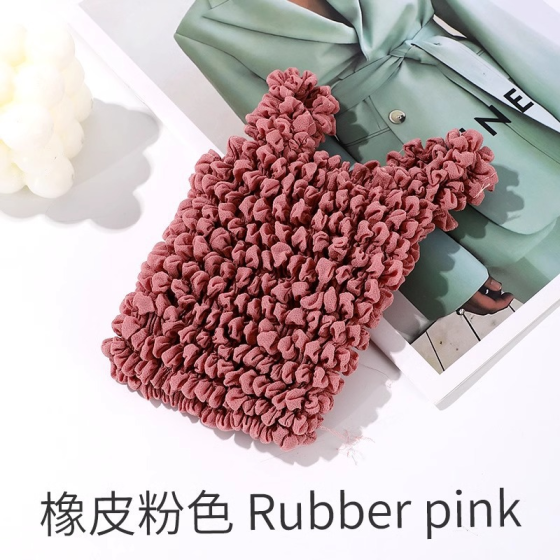 菠萝弹力购物袋魔术伸缩褶皱包