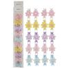 10PCS Colorful Flower Hair Clips 11