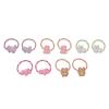 10PCS Cute Animal Hair Ties 18