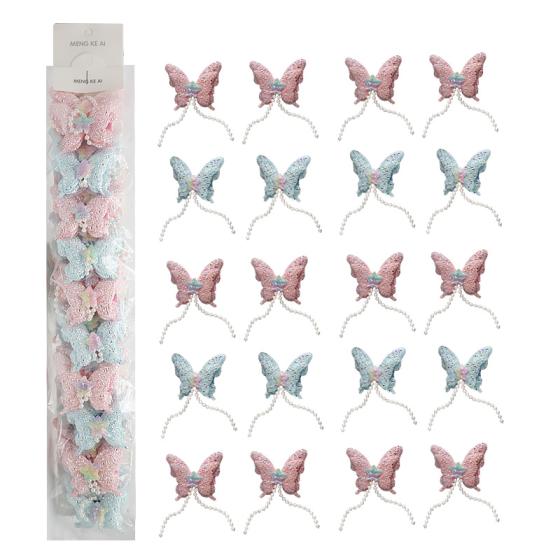 10PCS Butterfly Hair Clips 43