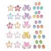 10PCS Rabbit BB Clip Star Grip Mixed