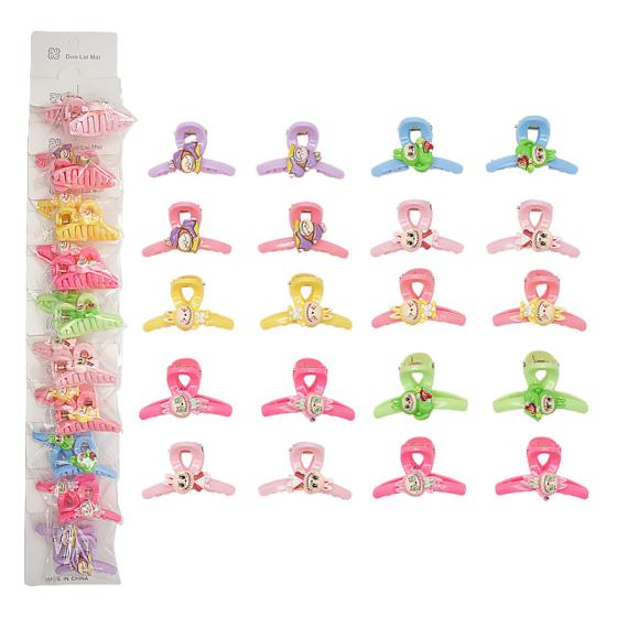 10PCS Colorful Labubu Ribbon Clips