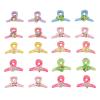 10PCS Colorful Labubu Ribbon Clips