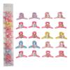 10PCS Labubu Ribbon Clips