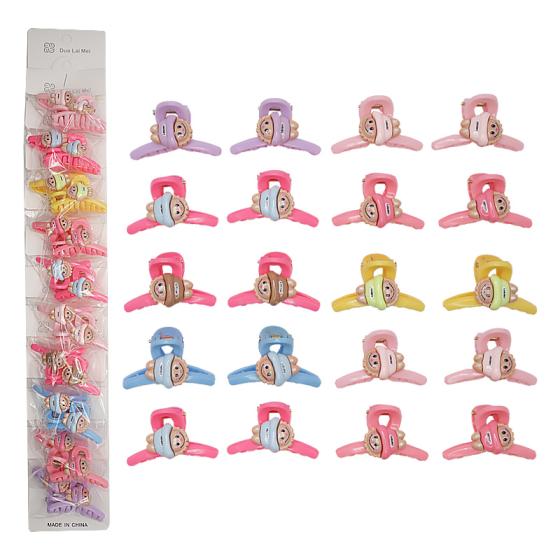 10PCS Labubu Ribbon Clips