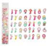 10PCS Sanrio Series Small Fuzzy Loop Clip Mixed