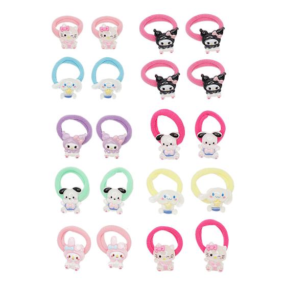 10PCS Sanrio Series Fuzzy Loops