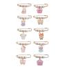 10PCS Colorful Safety Pins