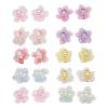 10PCS Pearl Tulle Flower Hair Clips