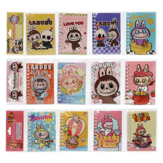 12PCS Labubu notebook set
