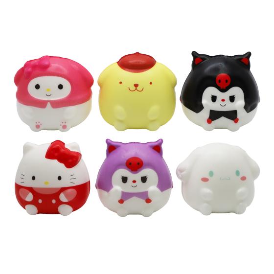 6PCS Sanrio Squishy  Toys