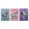 3PCS Snoopy A5 Plush Notebooks