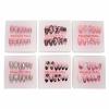 12PCS Rhinestone Nail Tips 6