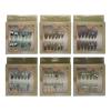 12PCS Rhinestone Nail Tips 8
