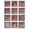 12PCS Photo Frame Nail Tips with Rhinestones 4