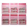 12PCS Nail Tips with Rhinestones 15