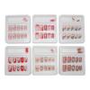 12PCS Nail Tips with Rhinestones 15