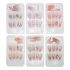 12PCS Nail Tips with Rhinestones 19