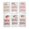 12PCS Nail Tips with Rhinestones 19