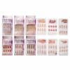 6PCS Bling-bling Press-on nails Set 6
