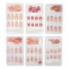 6PCS Bling-bling Press-on nails Set 6
