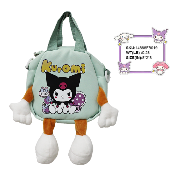Kuromi Green Mini Backpack 19