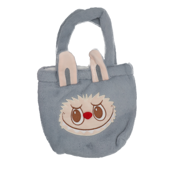 Labubu Mini Handbag-grey
