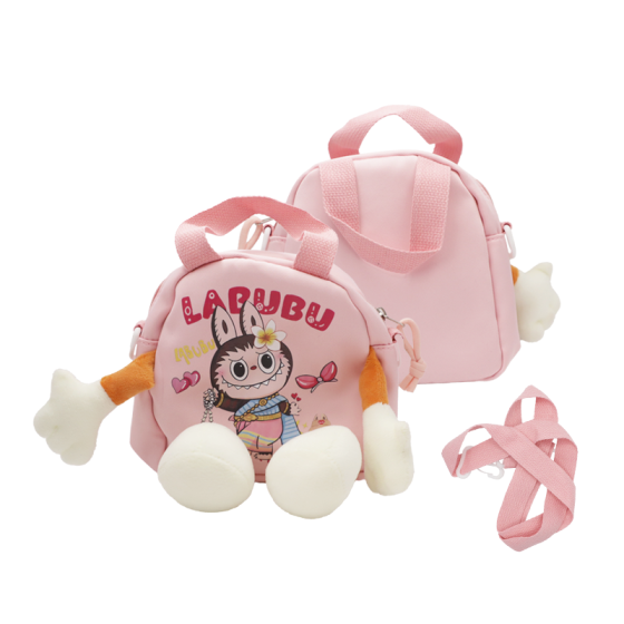 Labubu Mini Backpack-Light pink