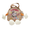 Labubu Mini Backpack-Khaki