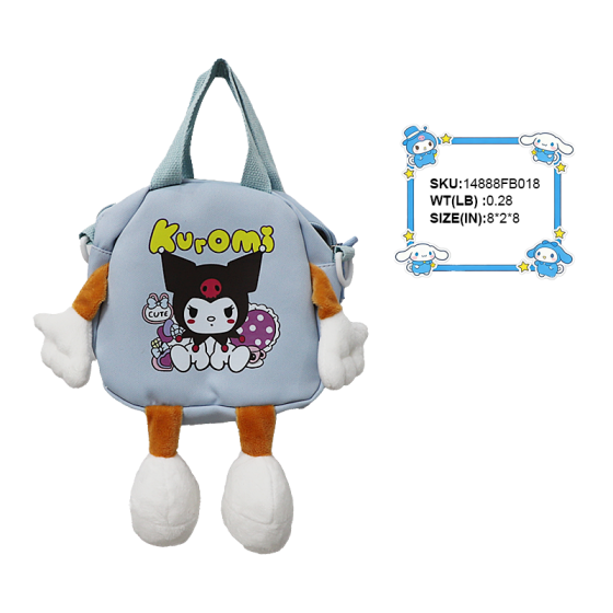 Kuromi Blue Small Backpack 18