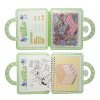 3PCS XAB Mini World Scenic Books