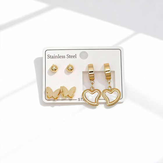 Earring Set (3 Pairs)