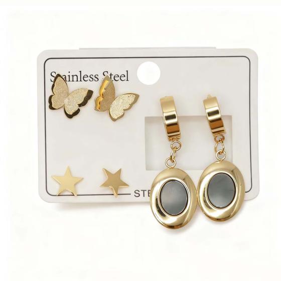 Earring Set (3 Pairs)