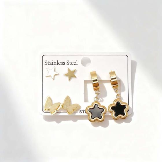Earring Set (3 Pairs)