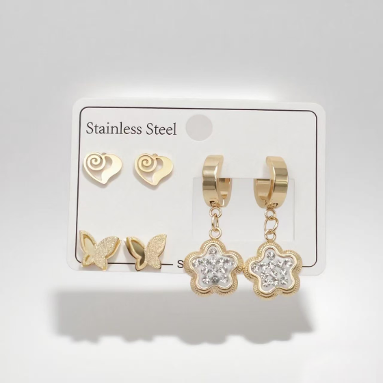 Earring Set (3 Pairs)
