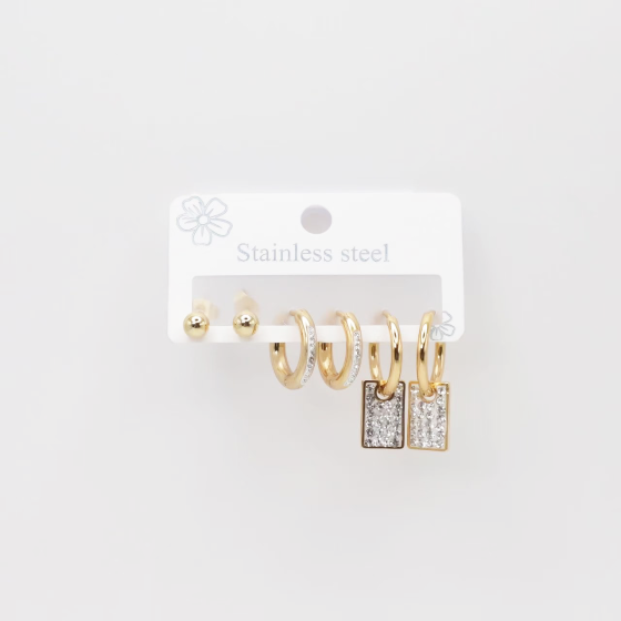 Earring Set (3 Pairs)