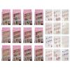 12PCS Rhinestone Nail Tips 008
