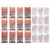 12PCS Rhinestone Nail Tips 018