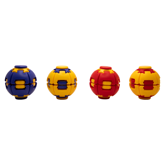 4PCS Pop Fidget Spinner Ball Combo Set
