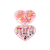 2PCS Kids Princess Gem Ring Set