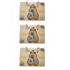 3PCS Kawaii Capybara Felt Bag Set 01