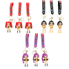 9PCS Witch Hunt keychains 33