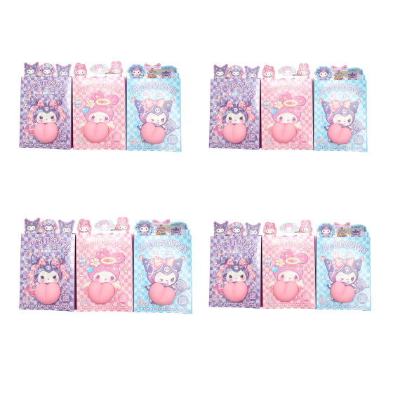12PCS Sanrio PP Stress Relief Game Book Mixed Set