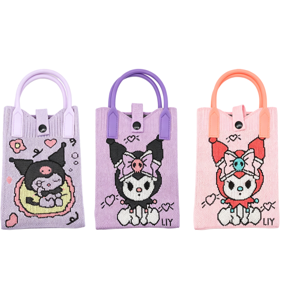 3PCS Kuromi Phone Pouch Set04