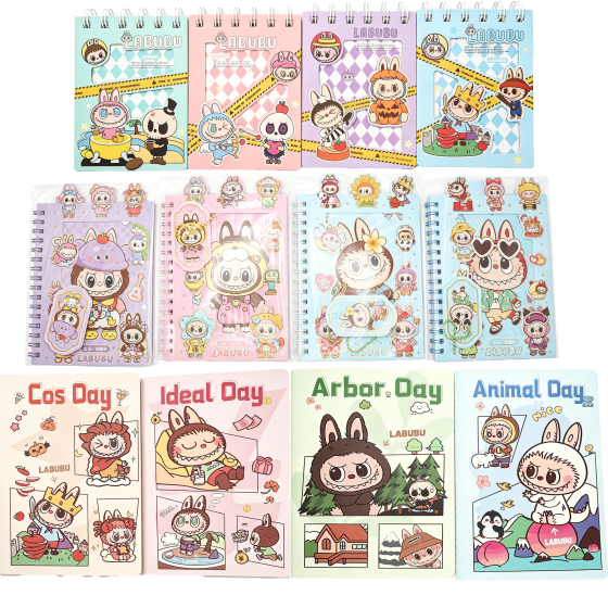 12PCS Labubu Stationery Set 07