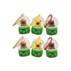 6PCS Capybara Poké Ball Charms Set