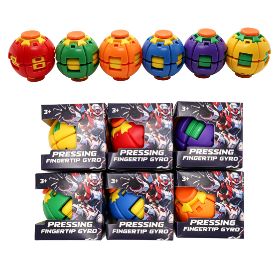 6PCS Pop Fidget Spinner Ball Combo Set01