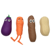 4Pcs Mixed Fruit & Veg Sand Squishy