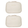 2PCS PU Leather Makeup Bag 01