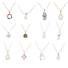 12PCS Gemstone Necklace Set 25